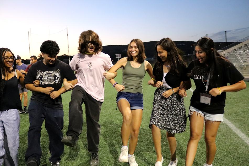 Students at a Playfair event