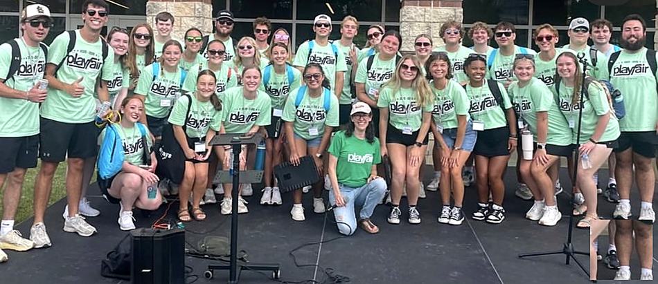 Students at a Playfair event