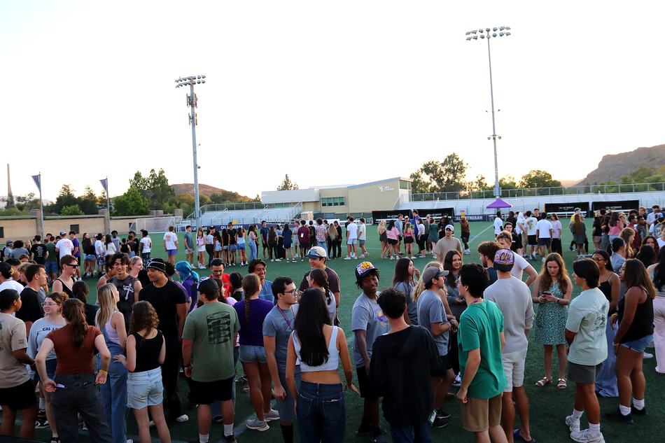 Students at a Playfair event